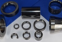solid tungsten carbide wear parts cemanco roller ring guide half moon cemented