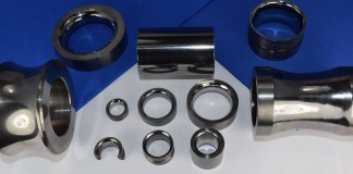 solid tungsten carbide wear parts cemanco roller ring guide half moon cemented
